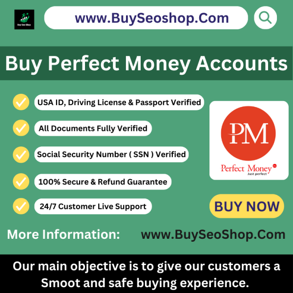 Buy Perfect Money Accounts