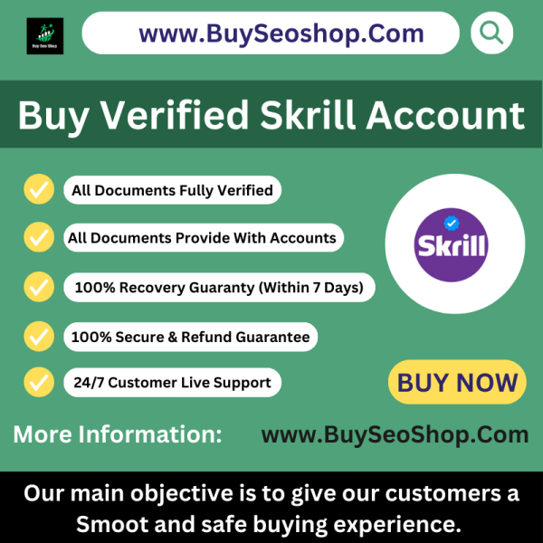 Buy Verified Skrill Account